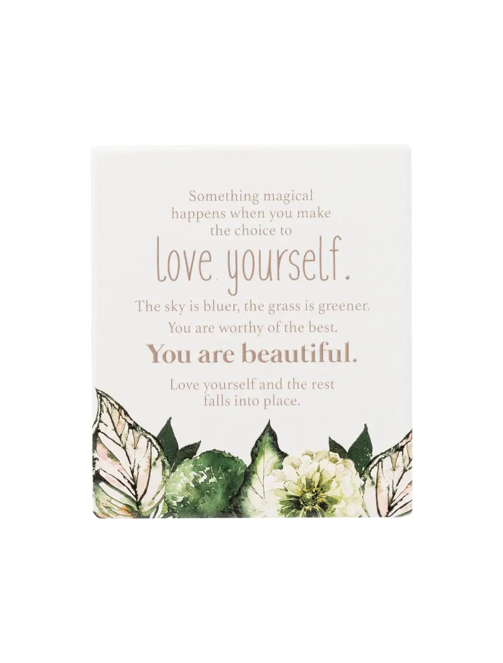 Greenhouse Ceramic Verse | Self Love
