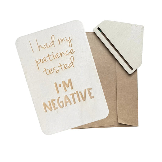 I Had My Patience Tested