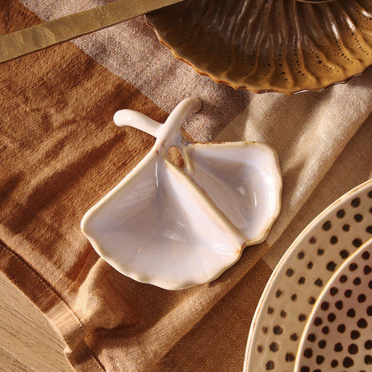 Lotus Dipping Bowl | Off White