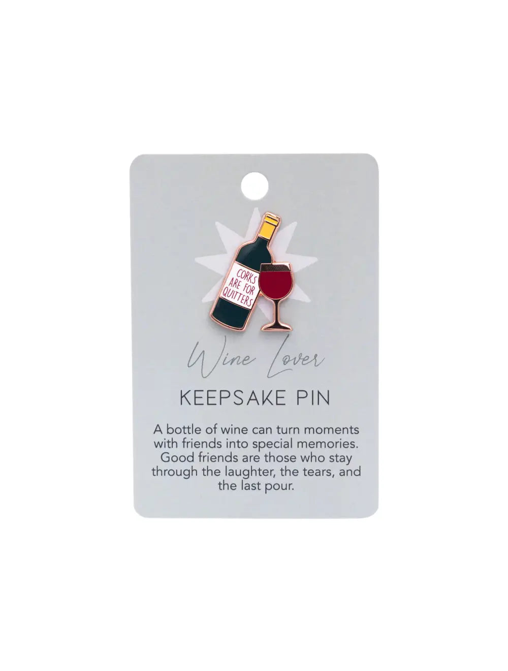 Keepsake Pin | Wine Lover