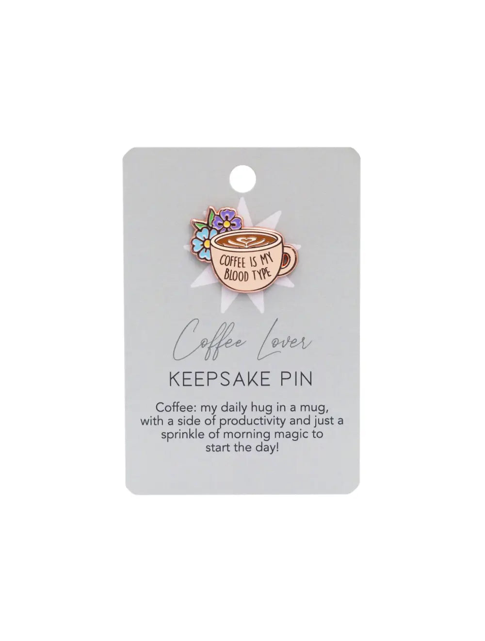 Keepsake Pin | Coffee Lover