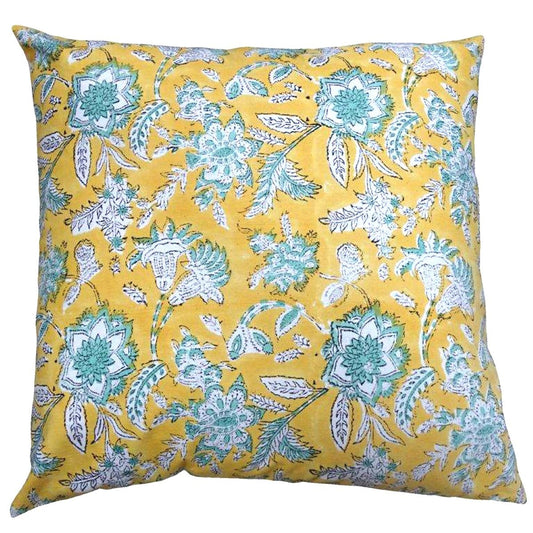 Cushion | Yellow Turquoise