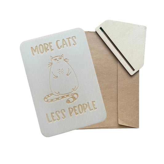 More Cats, Less People