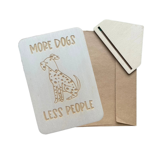 More Dogs, Less People