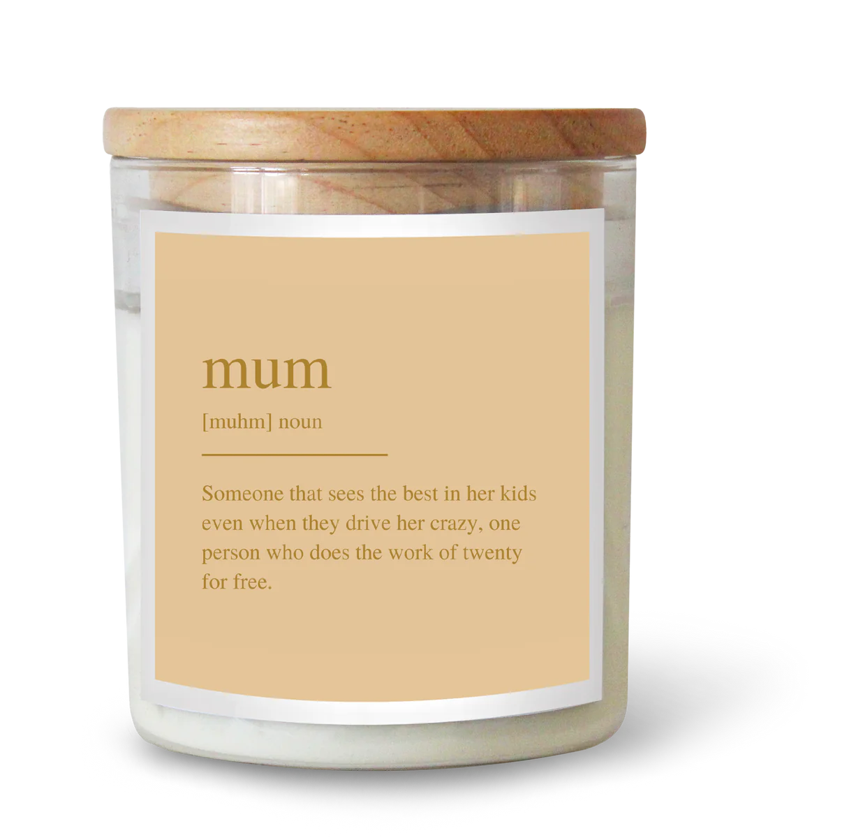 Dictionary Meaning Candle | Mum *LIMITED EDITION*