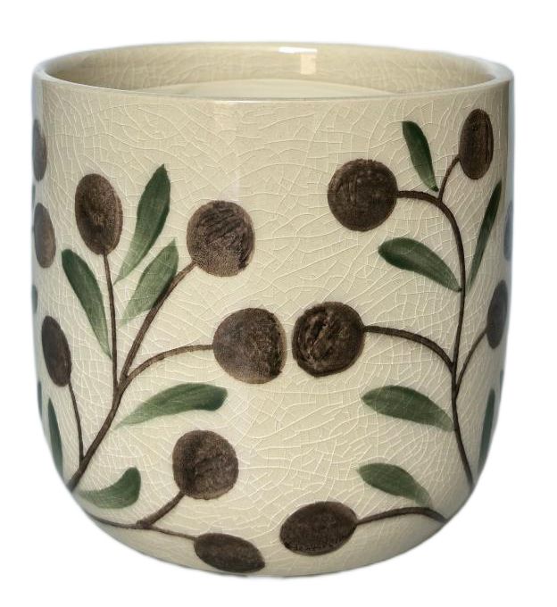 Olive Print Planter