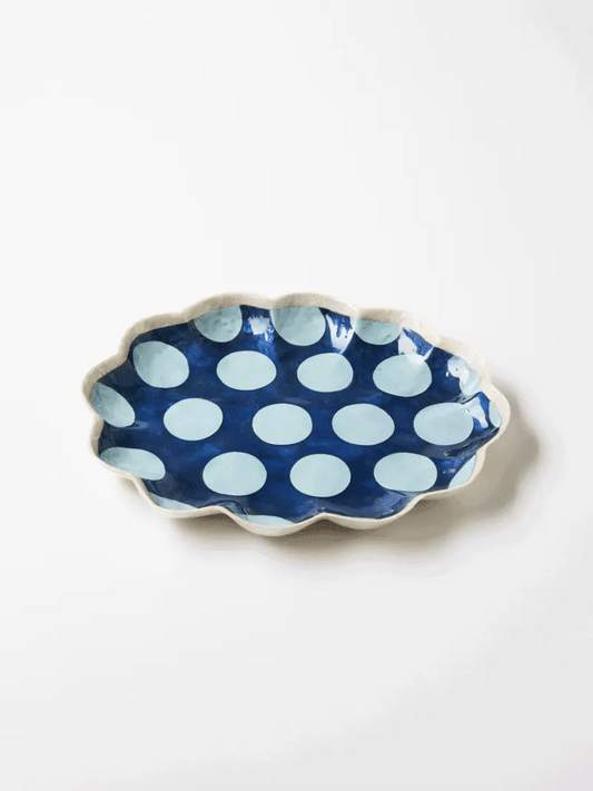 Paradis Tray | Scallop Navy