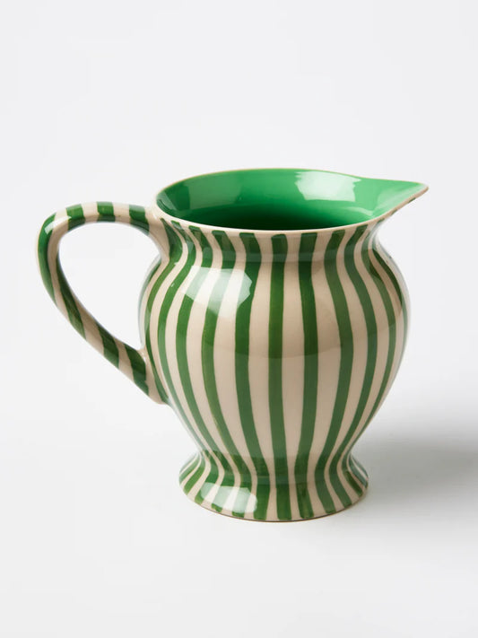 Pitcher | Green Stripe