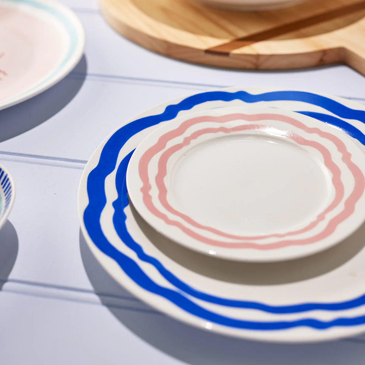 La Mer Round Platter | Indigo
