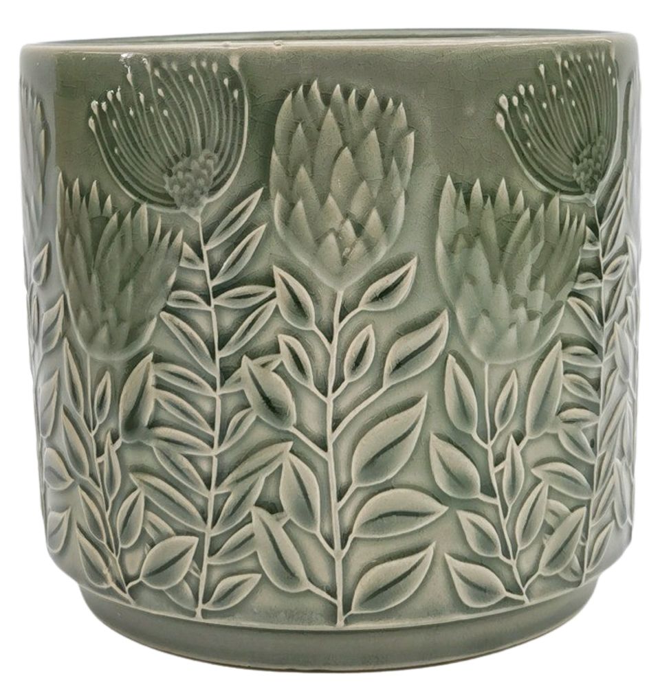 Protea Planter | Sage