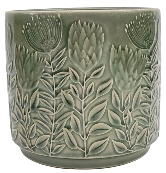 Protea Planter | Sage