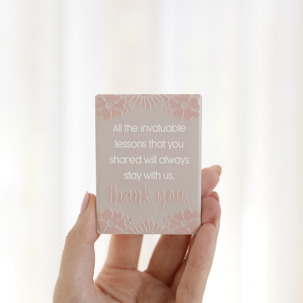 Teacher Ceramic Magnet