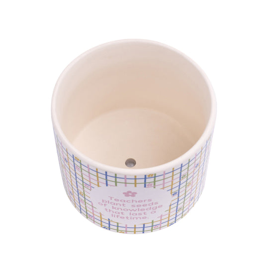 Teacher Ceramic Planter