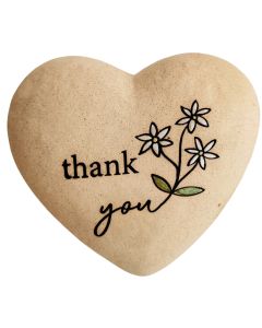 Thank You Boxed Heart Stone
