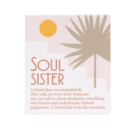Tuscan Sun Ceramic Verse | Soul Sister