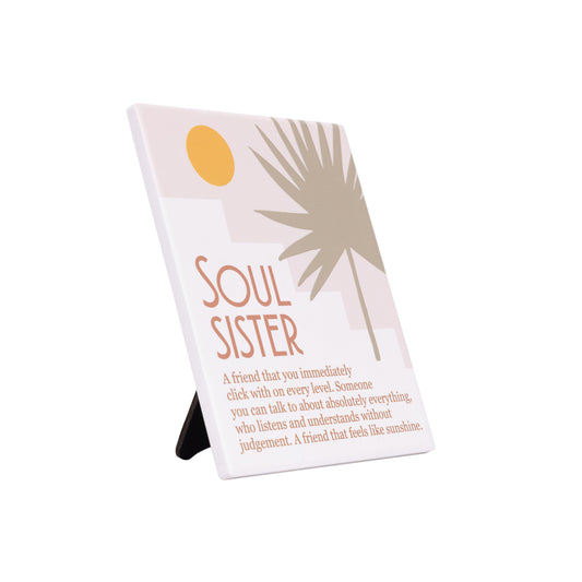 Tuscan Sun Ceramic Verse | Soul Sister