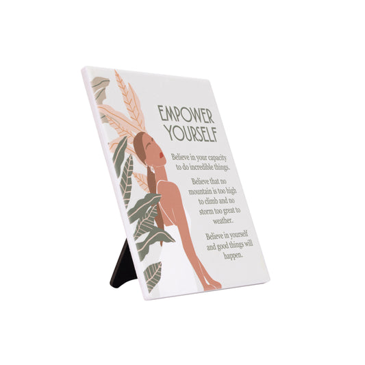 Tuscan Sun Ceramic Verse | Empower