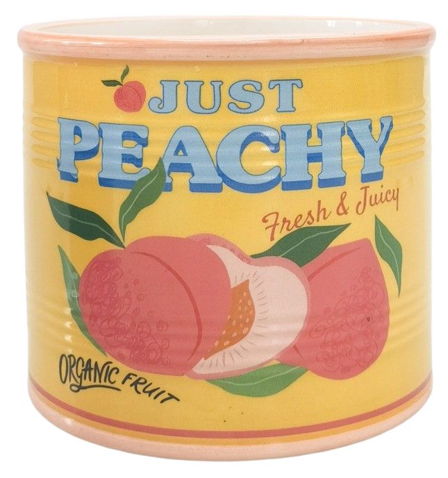 Can Planter | Peaches