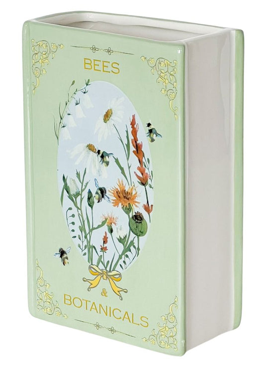 Bees + Botanicals Story Book Vase