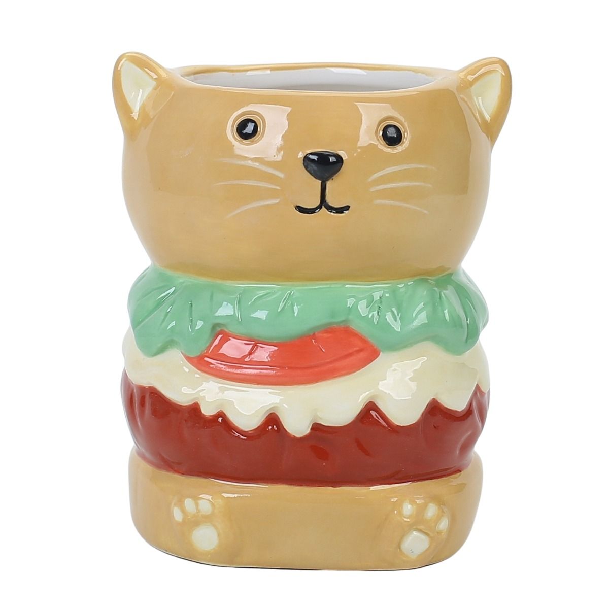 Burger Cat Planter