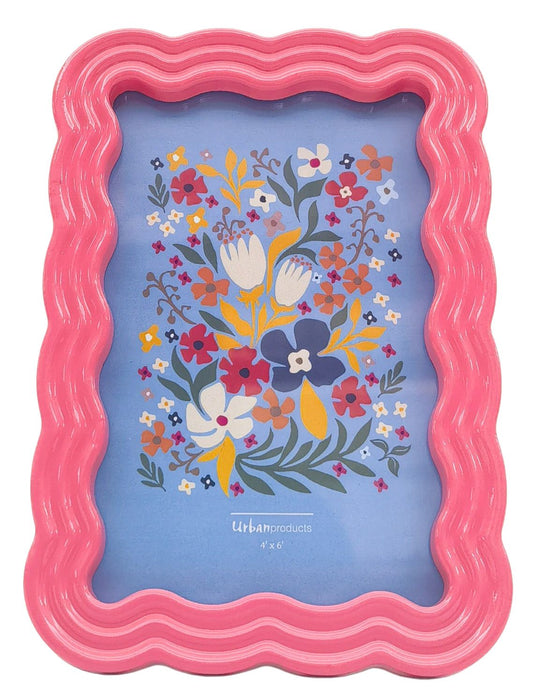 Lotti Swirl Picture Frame | Fuchsia