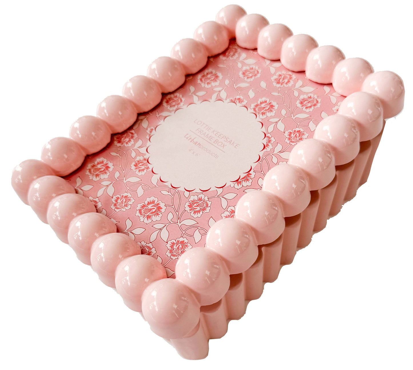 Lotti Keepsake Frame Box | Pink