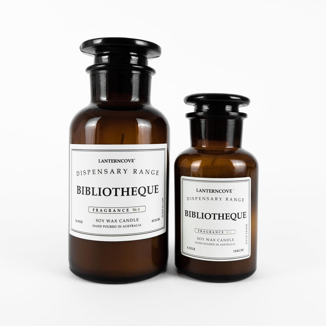 LANTERNCOVE Dispensary Candle | Bibliotheque