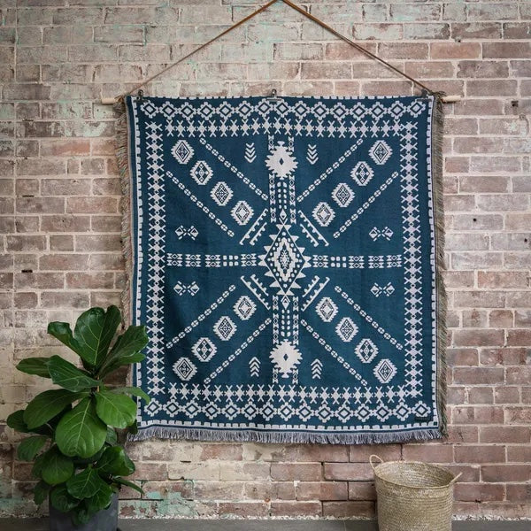 Blue Moon Picnic Rug