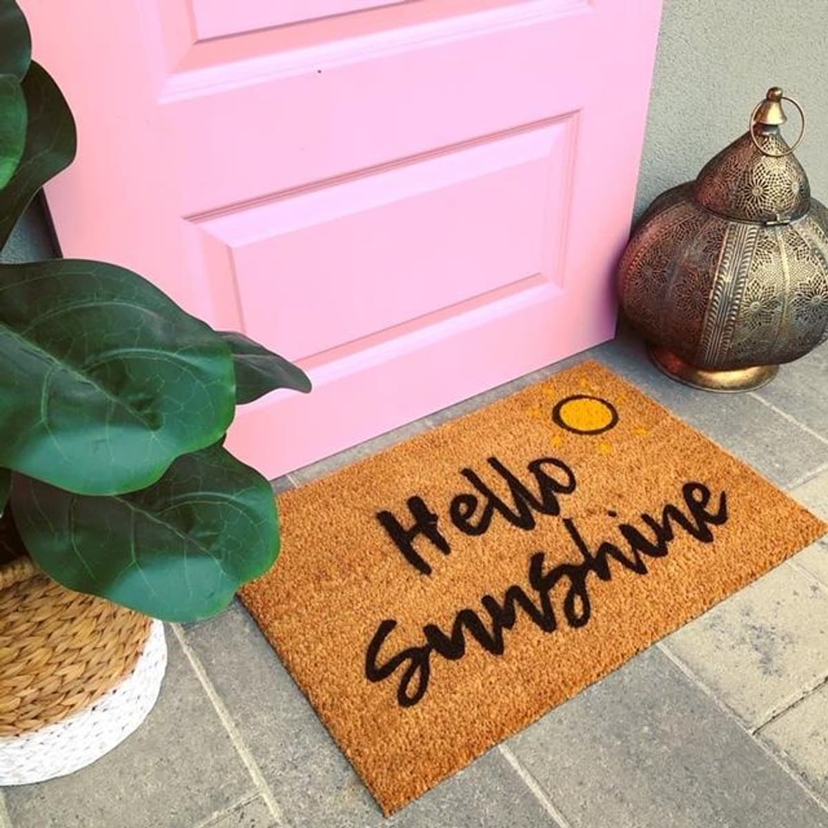 Hello Sunshine Doormat