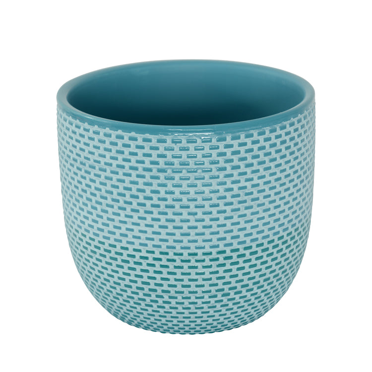 Holly Planter Pot | Peacock