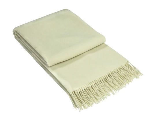 Kensington Cashmere and Superfine Merino Wool Throw Rug