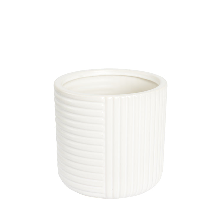 Shelby Planter Pot | White Small