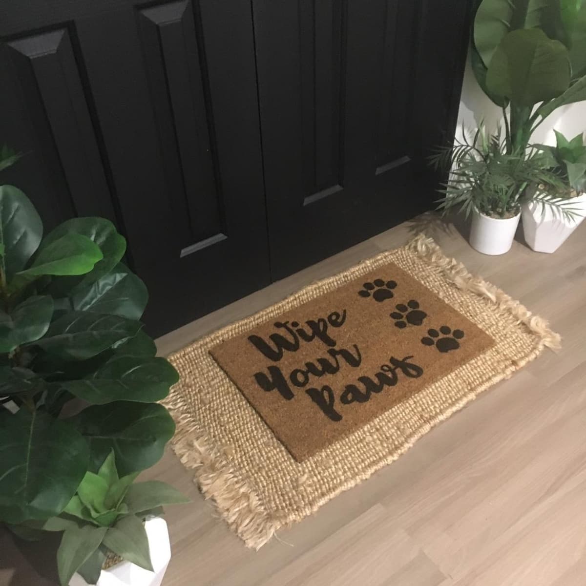 Wipe Your Paws Doormat