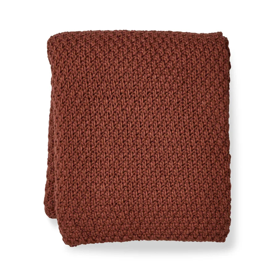 Jarah Throw Rug | Russet