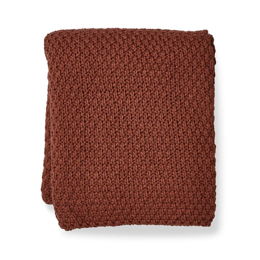 Jarah Throw Rug | Russet