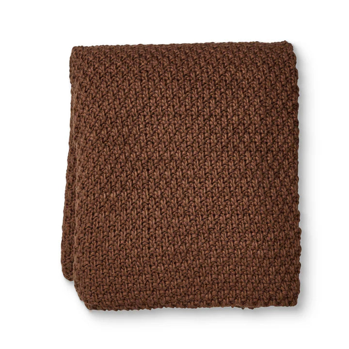 Jarah Throw Rug | Chocolate