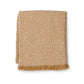 Clara Throw Rug | Camel + Cream
