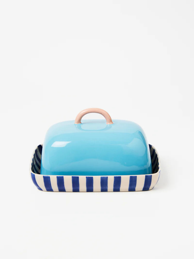 Bloomie Butter Dish | Blue