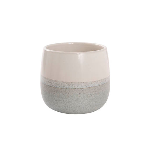 Belly Two Tone Round Planter