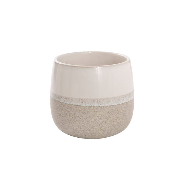Belly Two Tone Round Planter