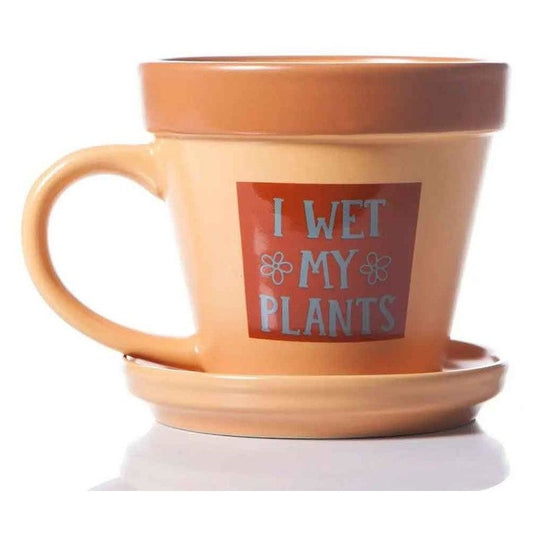 Plant Pot Mug | I Wet My Plants