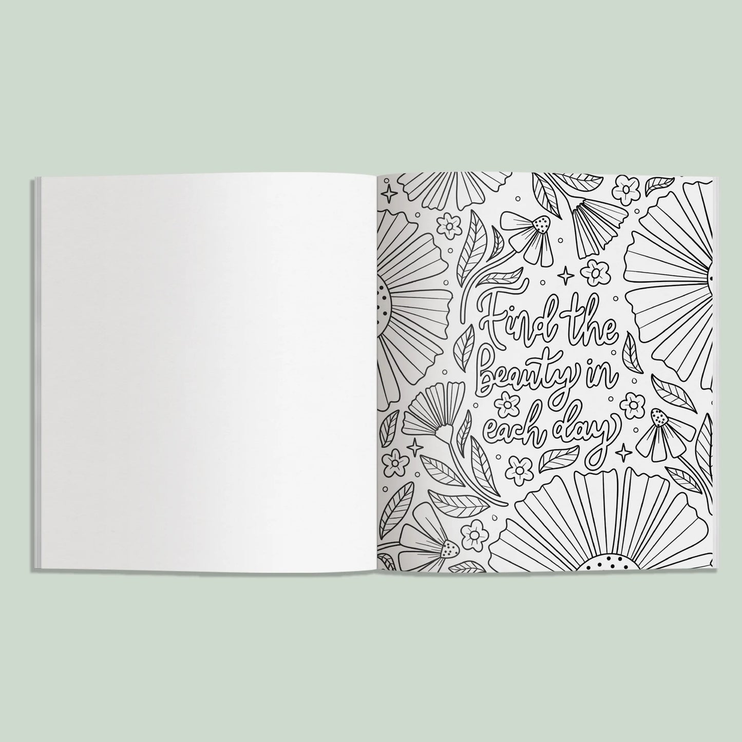 Embrace the Beauty | An Adult Colouring Book