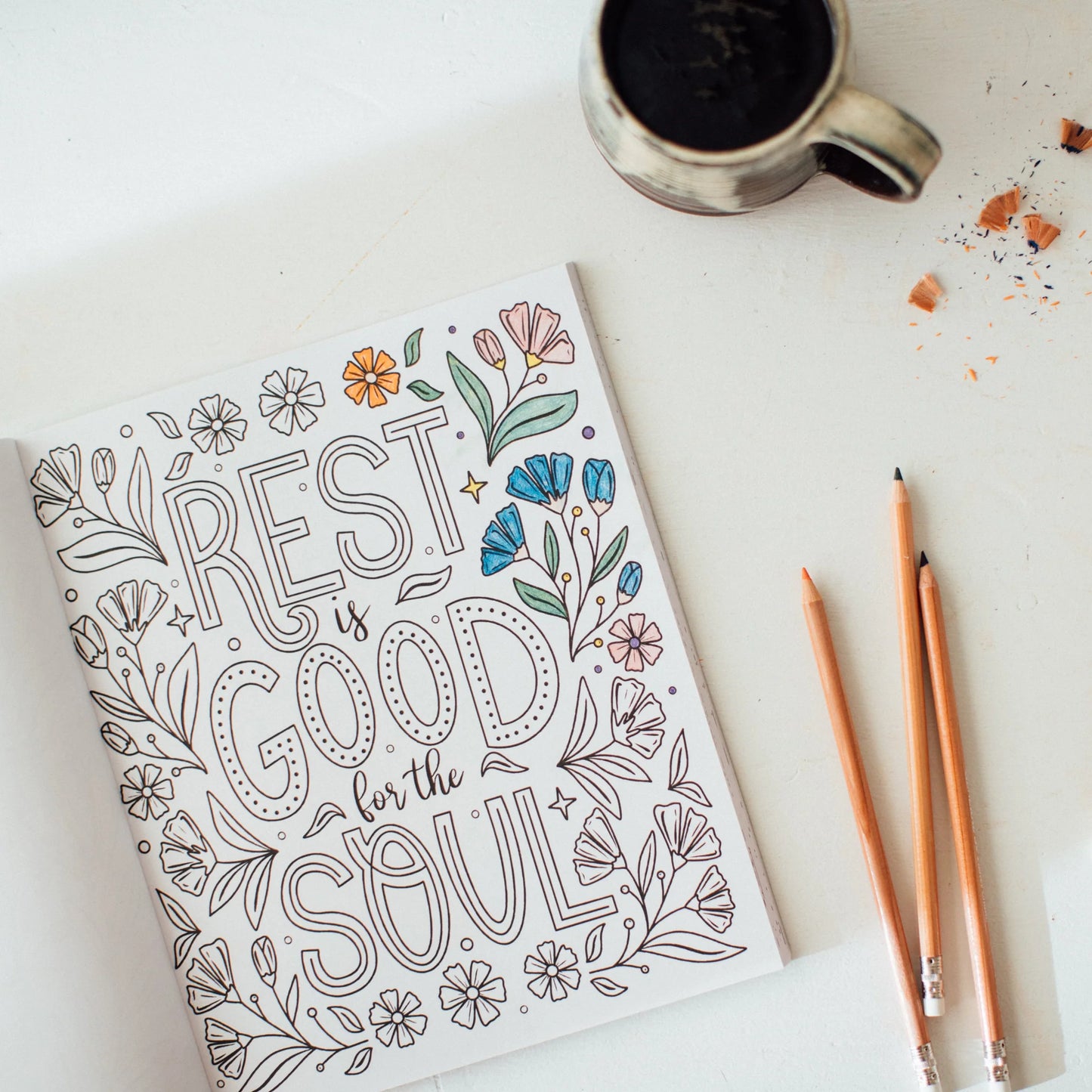 Embrace the Beauty | An Adult Colouring Book