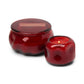 Basalt Glass Candle - Red