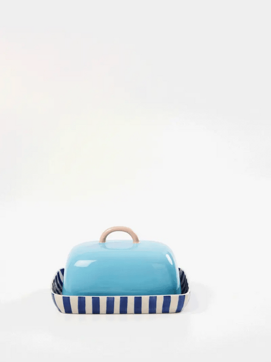 Bloomie Butter Dish | Blue