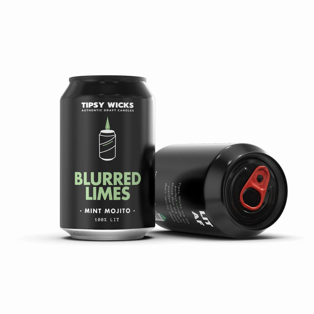 Tipsy Wicks Candles | Blurred Limes