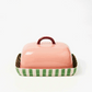 Bloomie Butter Dish | Pink