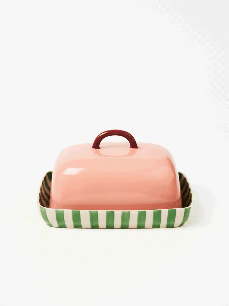 Bloomie Butter Dish | Pink