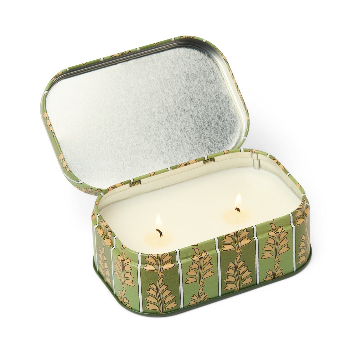 Cherie Candle | Green & Khaki
