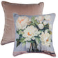 Blossom Banter Linen Cushion